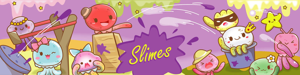 Slime - Kawaii Seafood Glossy Semi-Floam – Childish Tendencies and Wind  Drift Gallery