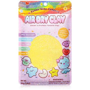 Set of ALL 8 Soft Daiso Clay, Perfect for making slime, Fast Shipping  (Colors: Black, Brown, Red, Pink, White, Yellow, Green, & Blue)