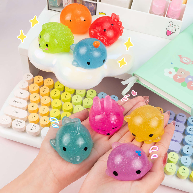 Big Glitter Animal Mochi Fidget Squishy Decompression Toys for Kids - China Mochi  Squishy Toy and Vending Toy price